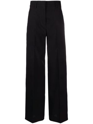 Burberry pantalon de tailleur à coupe ample - Noir
