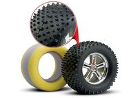 Sporttraxx knobby racing tires for maxx trucks (2)