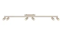Freelight Spot Scolo 6 lichts L 119 cm beige