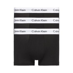 Calvin klein 3-pack boxershorts low rise trunk zwart