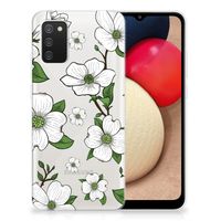 Samsung Galaxy A02s TPU Case Dogwood Flowers - thumbnail