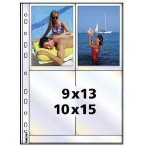 Hama Photo sleeves for ring-binder albums A4, Clear, 10 x 15 cm stofklepmap