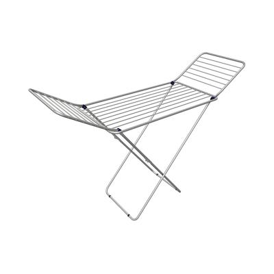 Vouwbare Waslijn Gimi Alucom X Legs Zilverkleurig Staal Aluminium 20 m
