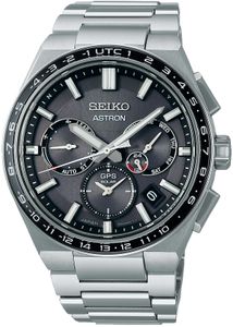 Seiko Astron SSH111J1 herenhorloge GPS, Sola, saffierglas 43 mm