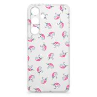 TPU bumper voor Samsung Galaxy S24 FE Unicorns