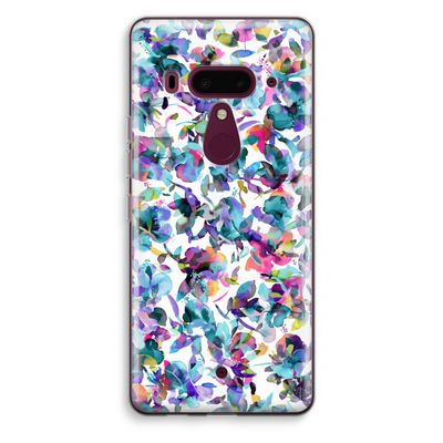 Hibiscus Flowers: HTC U12+ Transparant Hoesje