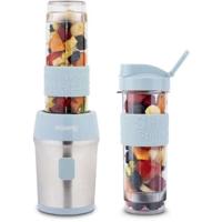 Miniblender - SMOO16 - 300 W - 570 ml - Pastelblauw - Inclusief 2 waterflessen