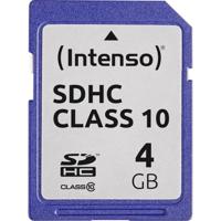 Intenso 3411450 SDHC-kaart 4 GB Class 10 Intenso 3411450 SDHC-kaart 4 GB Class 10