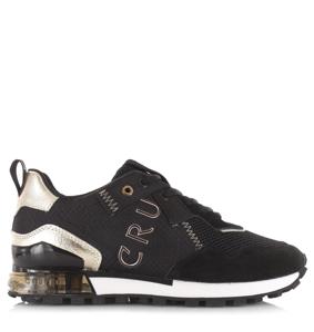 Cruyff Cruyff - Superbia Black/Gold Zwart Suede Lage sneakers Dames