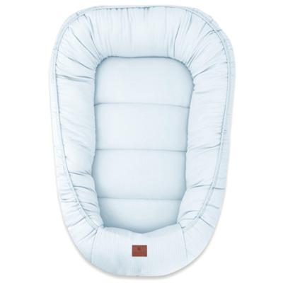 Babynestje Cozy van Zacht Jersey Blauw - Luxe Comfort voor je Baby