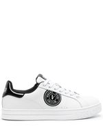 Versace Jeans Couture baskets Court 88 à patch logo - Blanc - thumbnail