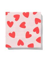 HEMA Servetten hart 33x33cm - 20 stuks