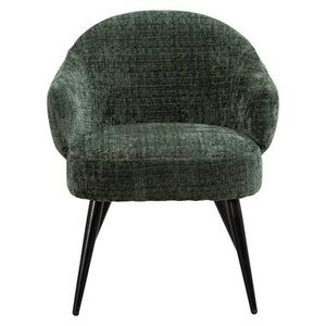 Fauteuil Hilton - stof - groen - Leen Bakker