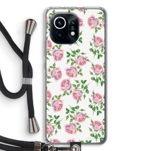 Kleine roosjes: Xiaomi Mi 11 Transparant Hoesje met koord