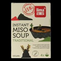 Lima Instant miso soep 4 x 10 gram 40 Gram