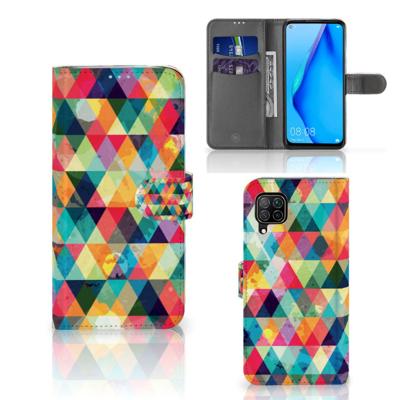 Huawei P40 Lite | Telefoon Hoesje | Geruit