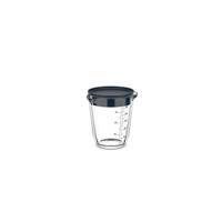Mepal Maatbeker met deksel - chef it - navy - 500ml
