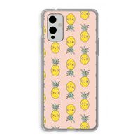 Ananas: OnePlus 9 Transparant Hoesje