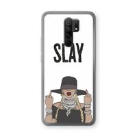 Slay All Day: Xiaomi Redmi 9 Transparant Hoesje