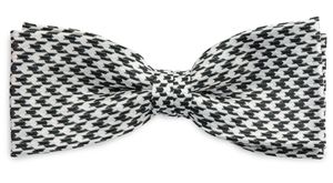 Sir Redman SRBOWTIE24059 Strik Holly Houndstooth - Wit