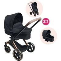 3-in-1 kinderwagen - COROLLE - Cybex Priam - Voor poppen van 36 tot 42 cm - Grijs - Vanaf 3 jaar