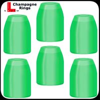 L Style Champagne Rings - Groen
