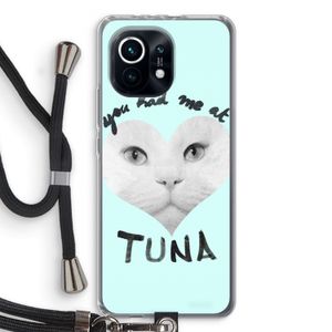 You had me at tuna: Xiaomi Mi 11 Transparant Hoesje met koord