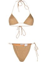 Oséree bikini à effet métallisé - Or - thumbnail