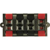 Cliff FE6930 Luidsprekerconnector Bus, inbouw verticaal Aantal polen: 4 1 stuk(s) - thumbnail