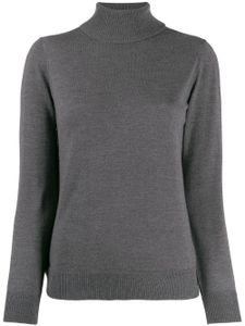 A.P.C. pull ajusté à col roulé - Gris