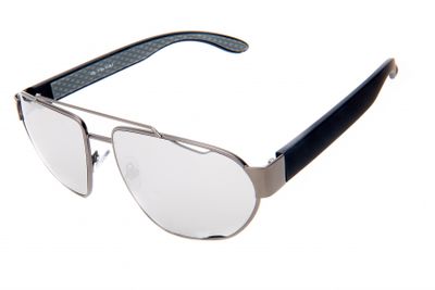 Kost zonnebril Rechthoekig heren zilver/antraciet (20 223) Kost zonnebril Rechthoekig heren zilver/antraciet (20 223)
