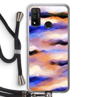 Donkere Wolken: Huawei P Smart (2020) Transparant Hoesje met koord