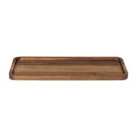 tray acacia groot - bruin - 14x36x1.5 cm - thumbnail
