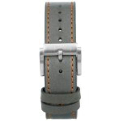 Horlogeband Prisma PS.1591 Leder Grijs 22mm