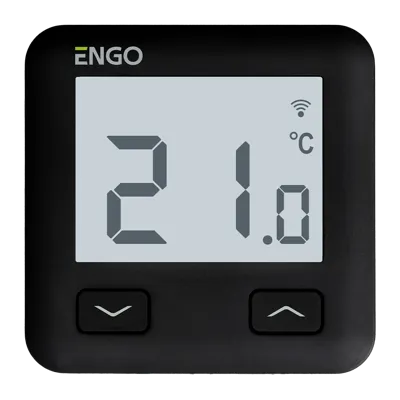 ENGO E10-B - Wi-Fi-thermostaat, 230V Zwart