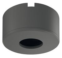 LED afdekring antraciet rond voor LED opbouwspot 2090 of 3090