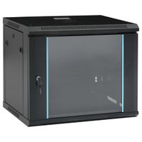 VidaXL Netwerkkast voor aan de muur 9u 19" ip20 600x450x510 mm