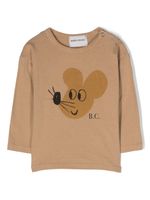 Bobo Choses t-shirt imprimé à manches longues - Tons neutres - thumbnail