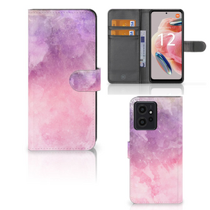 Hoesje Xiaomi Redmi Note 12 4G Pink Purple Paint