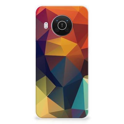 Nokia X10 | X20 | TPU Hoesje | Polygon Color
