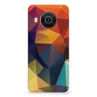 Nokia X10 | X20 | TPU Hoesje | Polygon Color