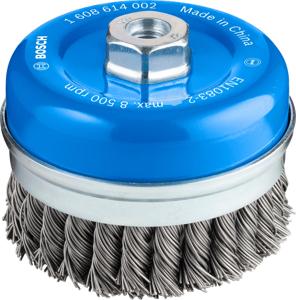 Bosch Accessoires Komstaalborstel 100 mm, 0,8 mm, 8500 U/ min, 14 1st - 1608614002