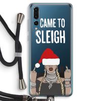 Came To Sleigh: Huawei P20 Pro Transparant Hoesje met koord
