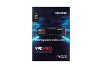 SAMSUNG 990 PRO 1 TB ssd MZ-V9P1T0BW, PCIe Gen 4.0 x4, NVMe 2.0 - thumbnail