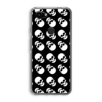 Musketon Skulls: Google Pixel 3a Transparant Hoesje Musketon Skulls: Google Pixel 3a Transparant Hoesje