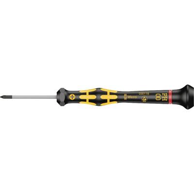 Wera 1550 PH Kraftform Micro 05030118001 ESD Kruiskop schroevendraaier PH 00 Koplengte: 40 mm