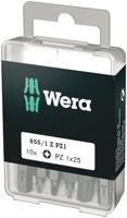 Wera 855/1 Z Bits Pozidriv, PZ 1 x 25 mm (10 Bits pro Box) - 1 stuk(s) - 05072403001