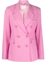 Dorothee Schumacher blazer croisé en laine - Rose