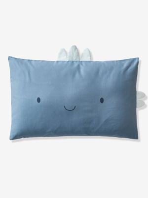 Kussensloop baby KLEINE DINO Oeko-Tex¨ blauw