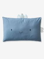 Kussensloop baby KLEINE DINO Oeko-Tex¨ blauw